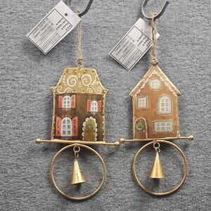 RARE Lata Enterprises Sample Gingerbread House Ornaments Samples Original Tags